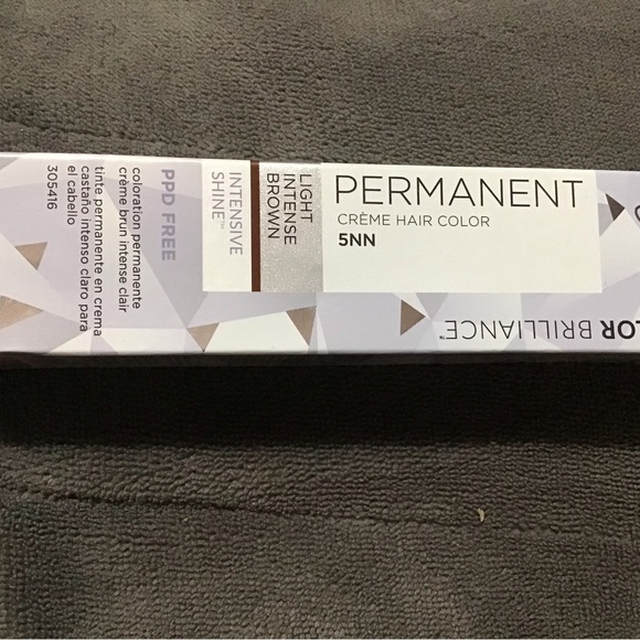 2 box color brilliance by ion permanent creme hair color 5NN new in box 2.05 oz - Picture 3 of 8